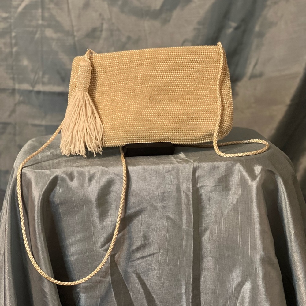 Accessory lady pearl vintage purse/bag wedding bag bridal purse evening clutch